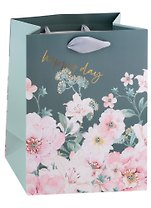 Пакет А5 23*18*10 "Charming flowers" жен., бум.мат.ламинат 