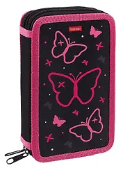 Пенал 2 отделения "Магия бабочек" 19*11 см