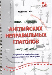 Новая таблица английских неправильных глаголов с переводом каждой формы… (м) Мурашев (пружина)