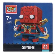Конструктор сборная фигурка супергерои, 82 дет. Город мастеров в кор.2*48шт