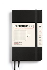 Записная книжка «Classic» А6, 61 листов в точку, черный, Leuchtturm1917