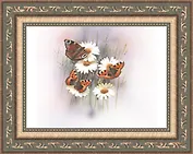 Картина Бабочки (sj53) (13х18)