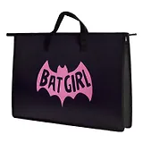 Папка для чертежей и рисунков А3 "Летучая мышь" 45*33*9см, пластик, молния, текст.ручки