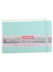 Блокнот для зарисовок 21*15см 80л "Art Creation" 140г/м2, 7БЦ, Мятный пейзаж, Fabriano 