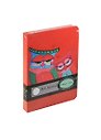 Записная книжка А6+ 80л кл. "Совы. Owls" тонир.бумага, тв.переплет, тисн.золотом, ляссе, ассорти, MODO ARTE