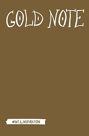 Gold Note Креативный блокнот с золотыми страницами (мягкая обложка)