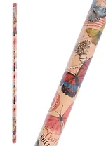 Бумага упаковочная 70*100см "Тропические бабочки" крафт., инд.уп.