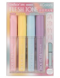 Текстовыделители «Pastel» 4 цвета