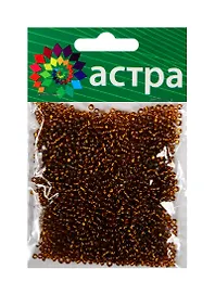 Набор д/творчества АСТРА Бисер 11/0 20гр 53 коричневый