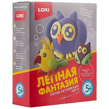 Набор для творчества LORI Лепная фантазия Веселые птички