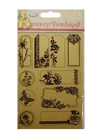 Чипборд (стикер) (CBCK-601A) (Рукоделие) (3+) (упаковка)