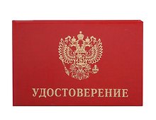 Бланк «Удостоверение»