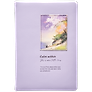 Ежедневник дат. 2027г. А5 176л "Paints" фиолетовый, иск.кожа, тв.переплет, обл.поролон, тисн.фольгой, карман, 2 ляссе, скругл.углы