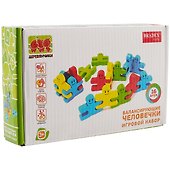 Игрушка BRADEX Игровой набор Балансирующие человечки, 16 штук - 0