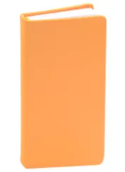 Записная книжка А6- 80л тчк. "Grace. Манго" интегр.обл., иск.кожа, скругл.углы, ляссе