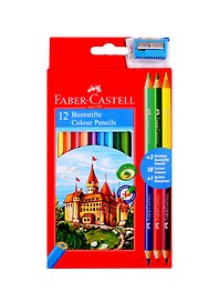 Карандаши цветные «Jumbo», Faber-Castell, 12 цветов