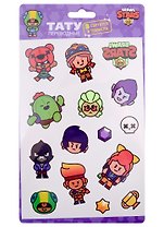 Переводные тату Brawl Stars, в ассортименте