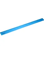 Линейка 40см пластик, флуор., ассорти, Silwerhof