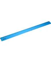 Линейка 40см пластик, флуор., ассорти, Silwerhof