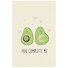 Тетрадь в клетку Kairui, Happy avocado, 32 листа, в ассортименте - 2