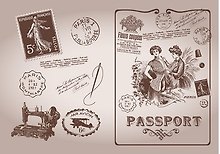 Обложка для паспорта (32392) (133х191) (ПВХ)