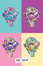 Блокнот. Артишок (Поп-арт)