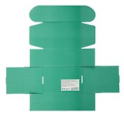 Коробка самосборная 22*18*10см зеленая, гофрокартон
