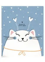 Тетрадь в клетку Be Smart, Mur-Mur, 48 листов, голубая