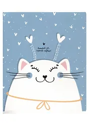 Тетрадь в клетку Be Smart, Mur-Mur, 48 листов, голубая