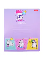 Тетрадь в клетку Hatber, "Приключения кота Пирожка", 12 листов, в ассортименте