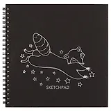 Скетчбук «В погоне за звездой», 20 листов, 19.5 х 19.5 см