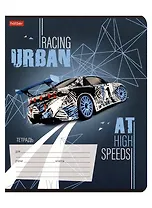 Тетрадь в клетку Hatber, "В мире авто", 12 листов, в ассортименте