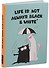Блокнот Life is not (Кот и кошка) - 0