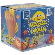 Набор для творчества MASTER IQ2 Сделай сам Медуза-слайм, желтый