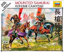 ЗВ Конные самураи Mounted Samurai (6407) (1/72) (коробка)