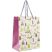 Подарочный пакет «Лисы в лесу», А5