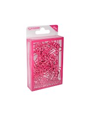 Скрепки "Пяточка" (20шт) (box)