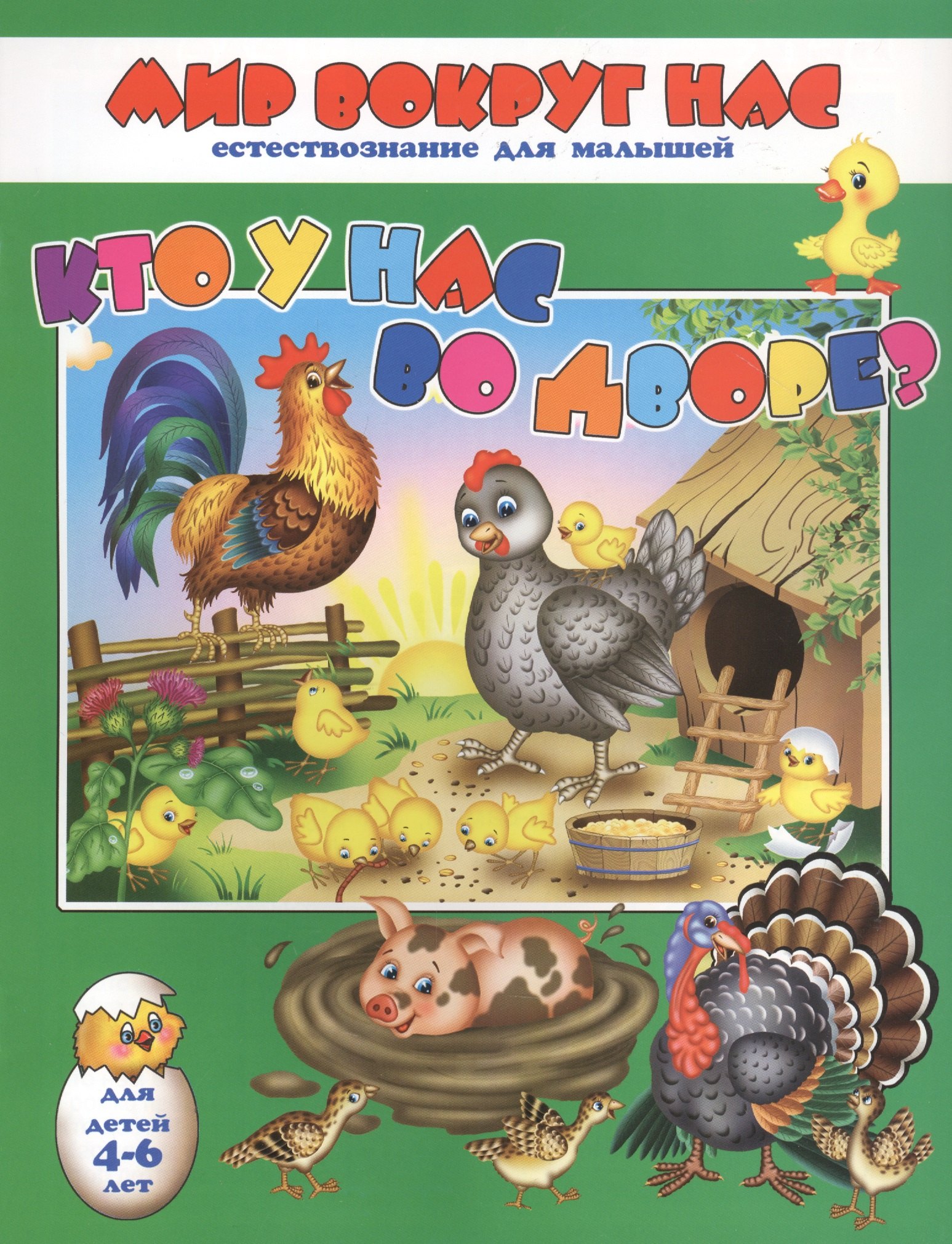 

Кто у нас во дворе Для детей 4-6 лет