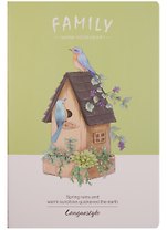 Тетрадь в клетку Languo, Sweet home, 44 листа, в ассортименте