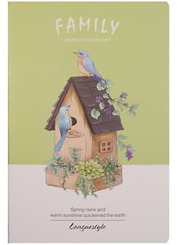 Тетрадь общая «Sweet home», 44 листа в клетку, А5, в ассортименте - Languo