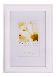 Фоторамка деревянная 10*15 "Line White" белая