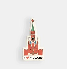 Стикер объемный "Москва Кремль" (1192475)