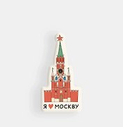 Стикер объемный "Москва Кремль" (1192475)