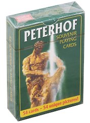 Карты, игральные, Медный Всадник, Петергоф, 54 листа