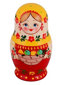 Матрешка 5 предм. "Узор", арт. С-6 (101)