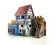 Умная бумага, Игровой набор, "Дом у стены"