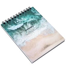 Скетчбук 156*207 45л "Ocean", пропасть, мягк.переплет, ламинация, спираль, бумага 190г/м2