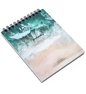Скетчбук 156*207 45л "Ocean", пропасть, мягк.переплет, ламинация, спираль, бумага 190г/м2