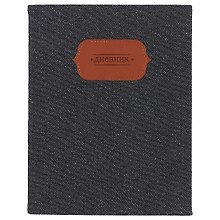 Дневник для средних и старших классов GoodMark, Dark blue jeans