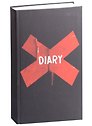 Ежедневник недатированный «Black and red» А5, 128 листов, Listoff